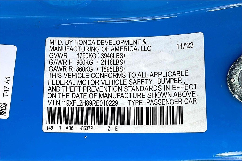 2024 Honda Civic Sport