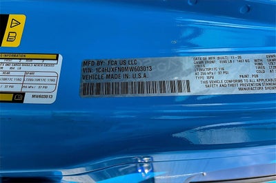 2021 Jeep Wrangler Unlimited Rubicon