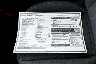 2026 Jeep Wrangler Sport