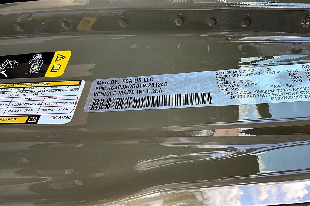 2026 Jeep Wrangler Willys