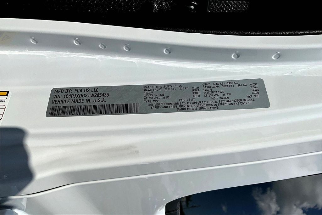 2026 Jeep Wrangler Sport S