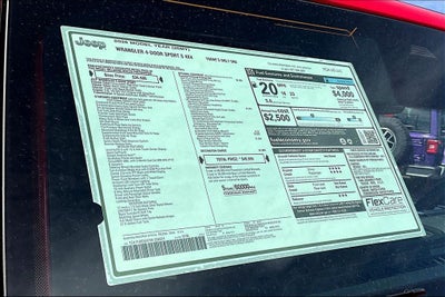 2026 Jeep Wrangler Sport S