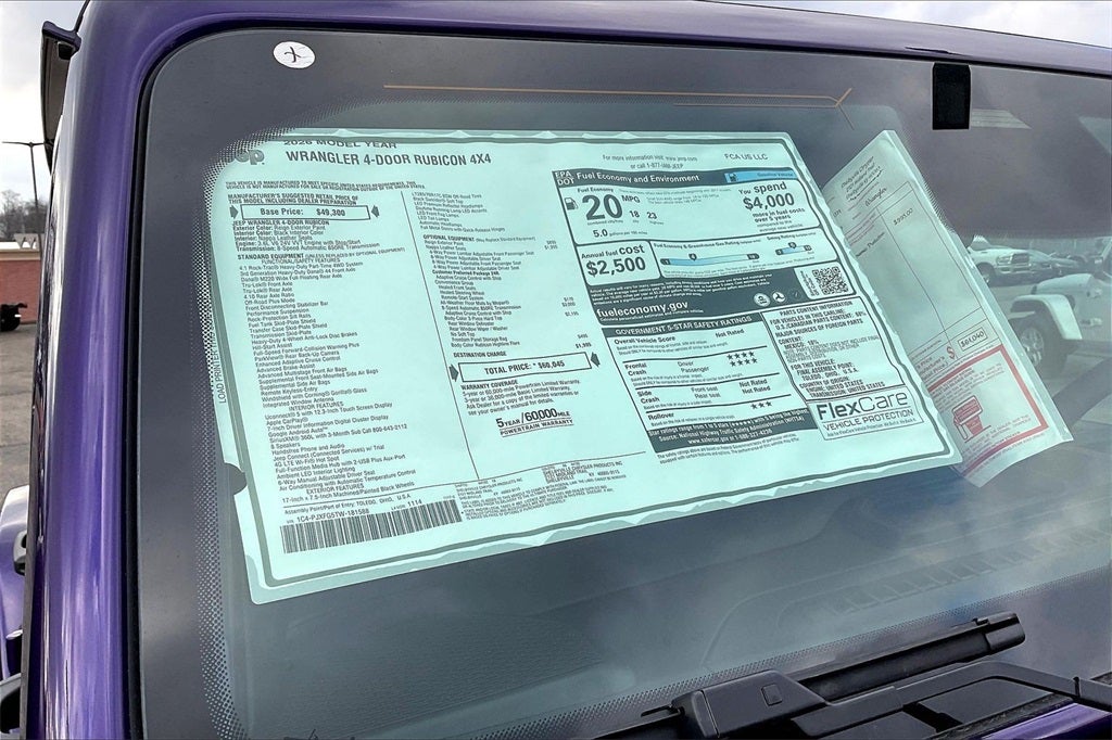 2026 Jeep Wrangler Rubicon