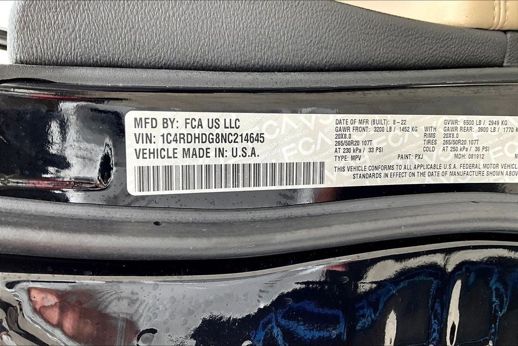 2022 Dodge Durango GT Plus