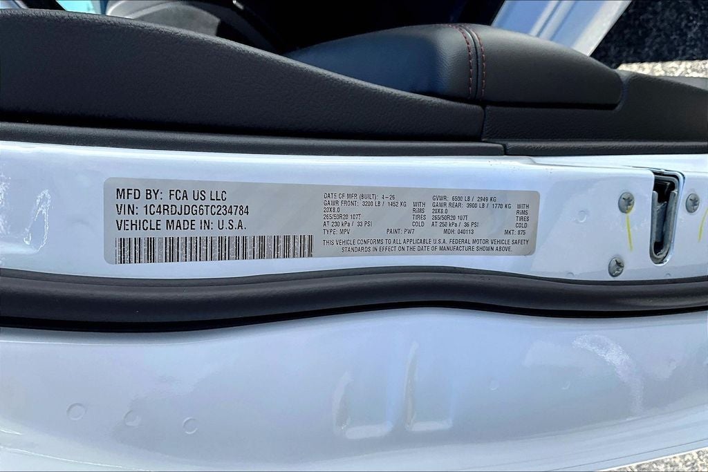 2026 Dodge Durango GT