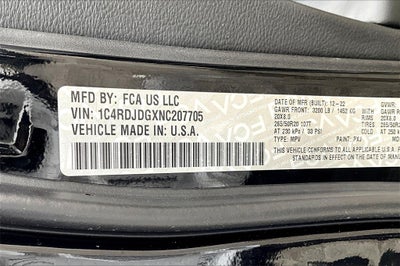 2022 Dodge Durango GT