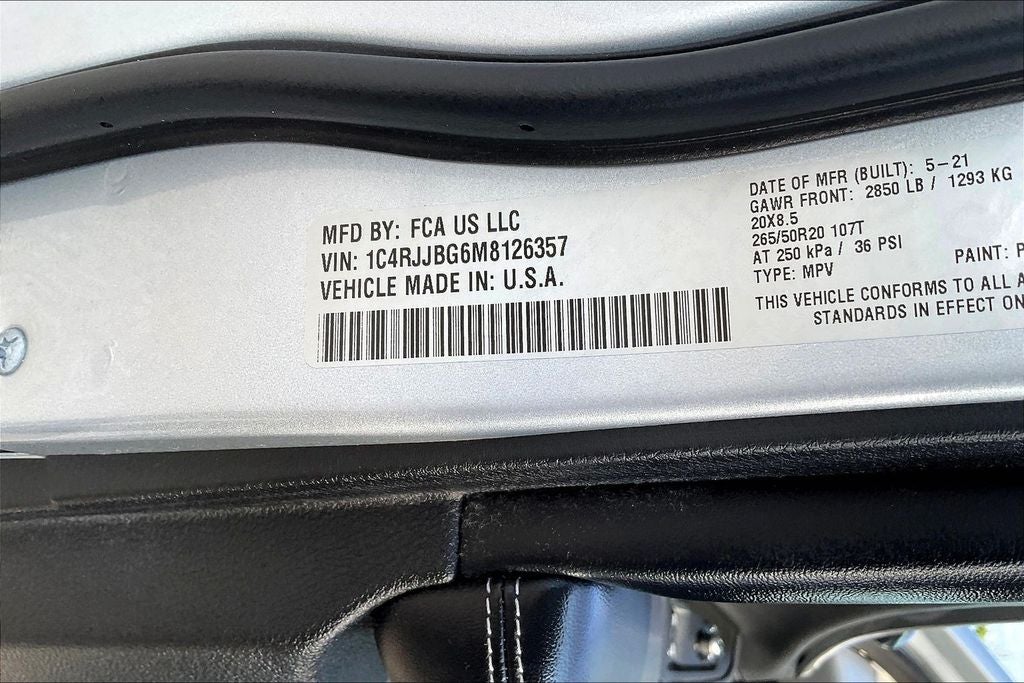 2021 Jeep Grand Cherokee L Limited