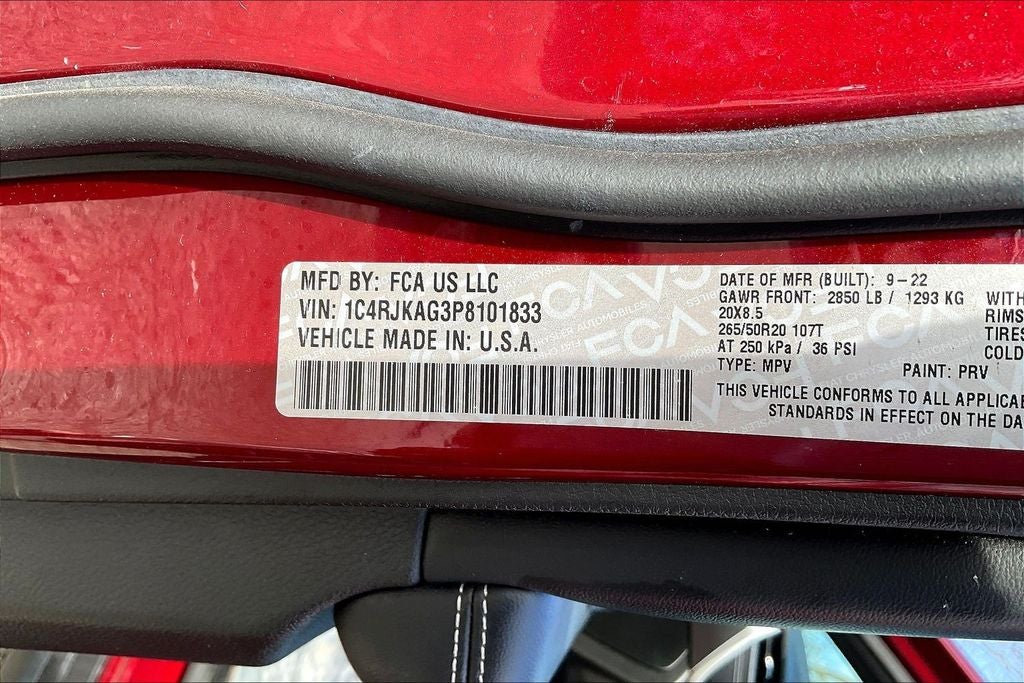 2023 Jeep Grand Cherokee L Altitude