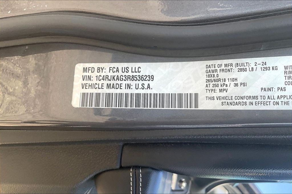 2024 Jeep Grand Cherokee L Altitude