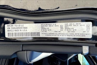 2027 Jeep Grand Cherokee L Limited