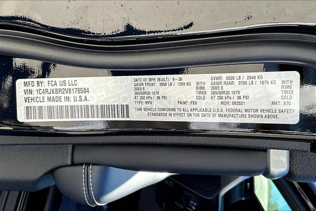 2027 Jeep Grand Cherokee L Limited