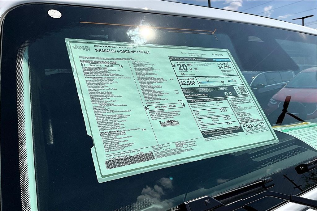 2026 Jeep Wrangler Willys