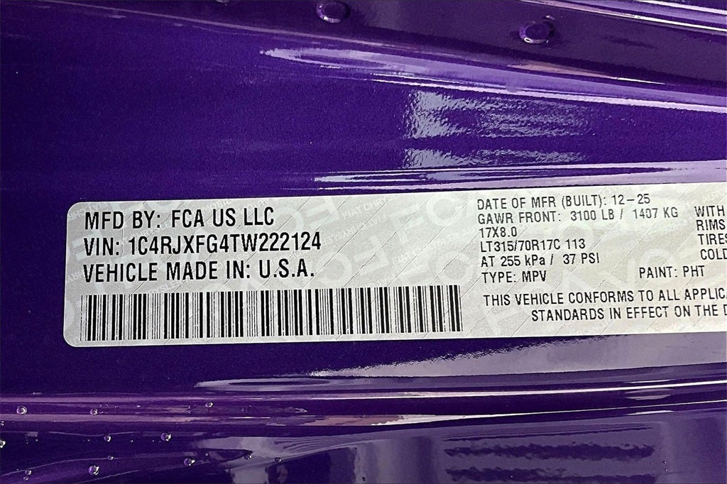 2026 Jeep Wrangler Rubicon