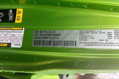 2025 Jeep Wrangler Rubicon X