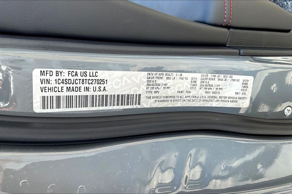 2026 Dodge Durango GT Premium HEMI V8