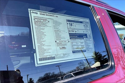 2026 Jeep Grand Wagoneer L GRAND WAGONEER L 4X4