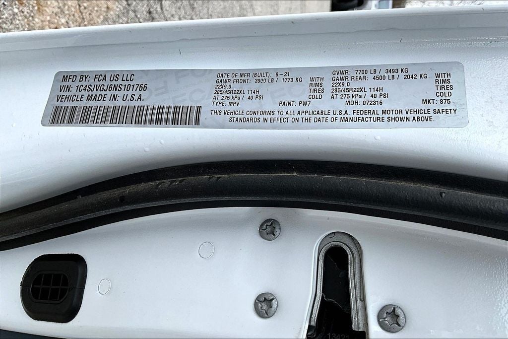 2022 Jeep Grand Wagoneer Series III