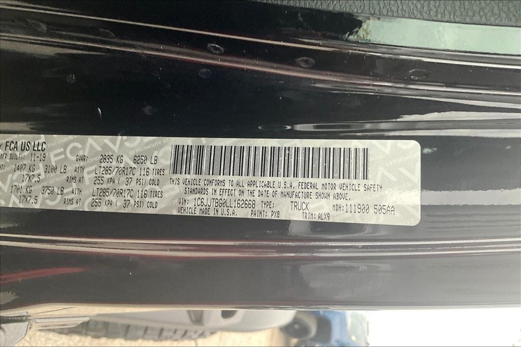 2020 Jeep Gladiator Rubicon