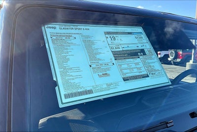 2026 Jeep Gladiator Sport S