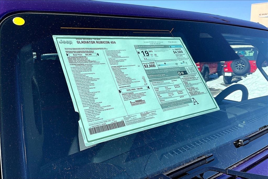 2026 Jeep Gladiator Rubicon