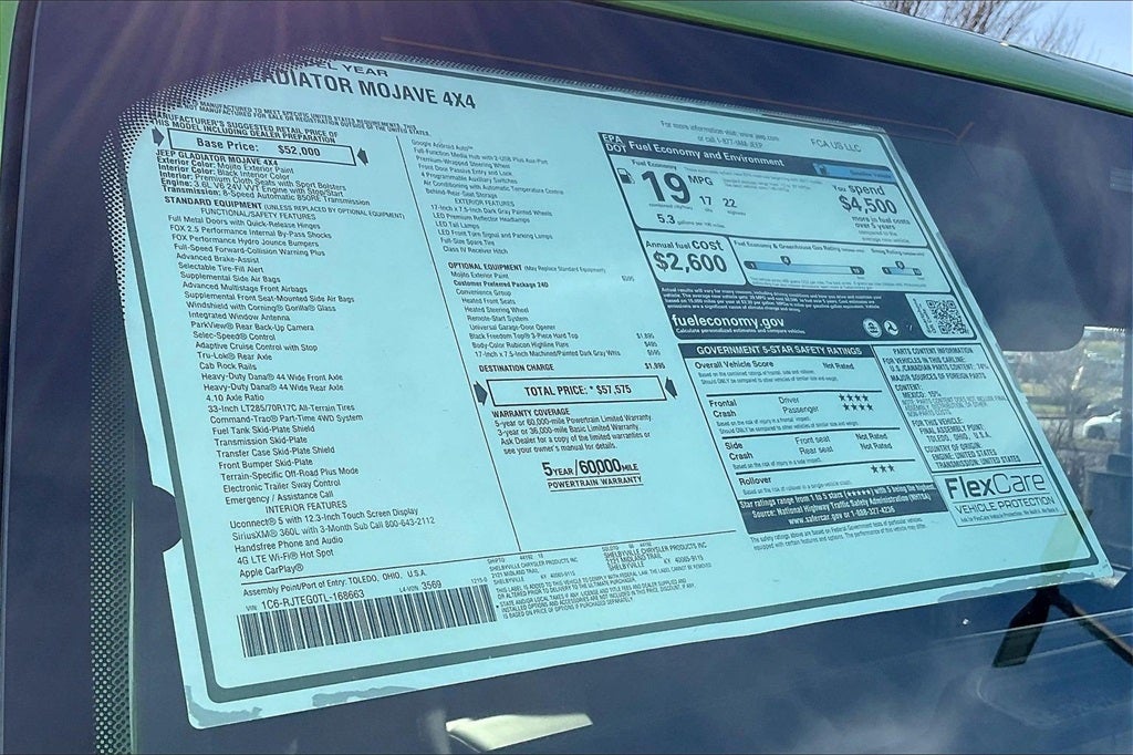 2026 Jeep Gladiator Mojave