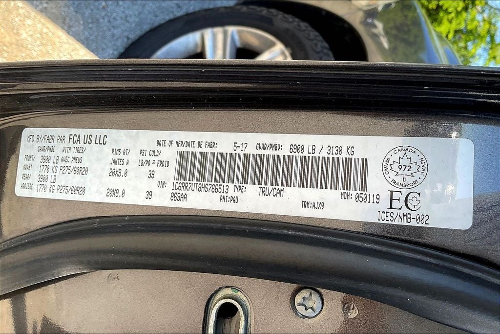 2017 RAM 1500 Sport