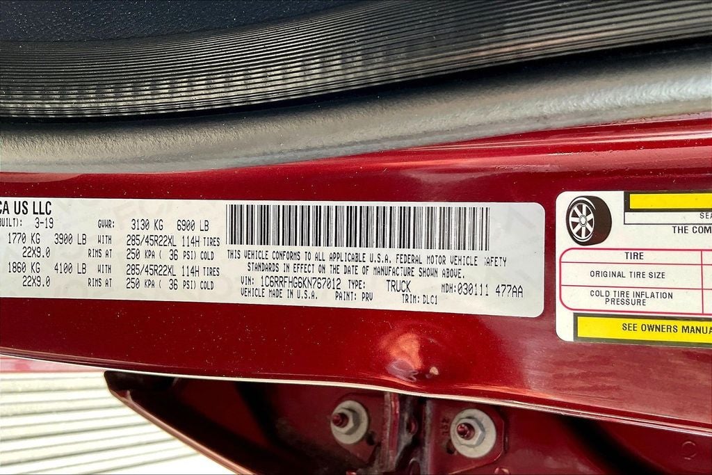 2019 RAM 1500 Limited