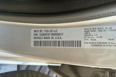 2021 RAM 1500 Big Horn/Lone Star