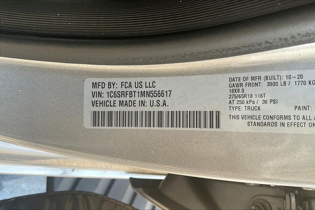 2021 RAM 1500 Big Horn/Lone Star