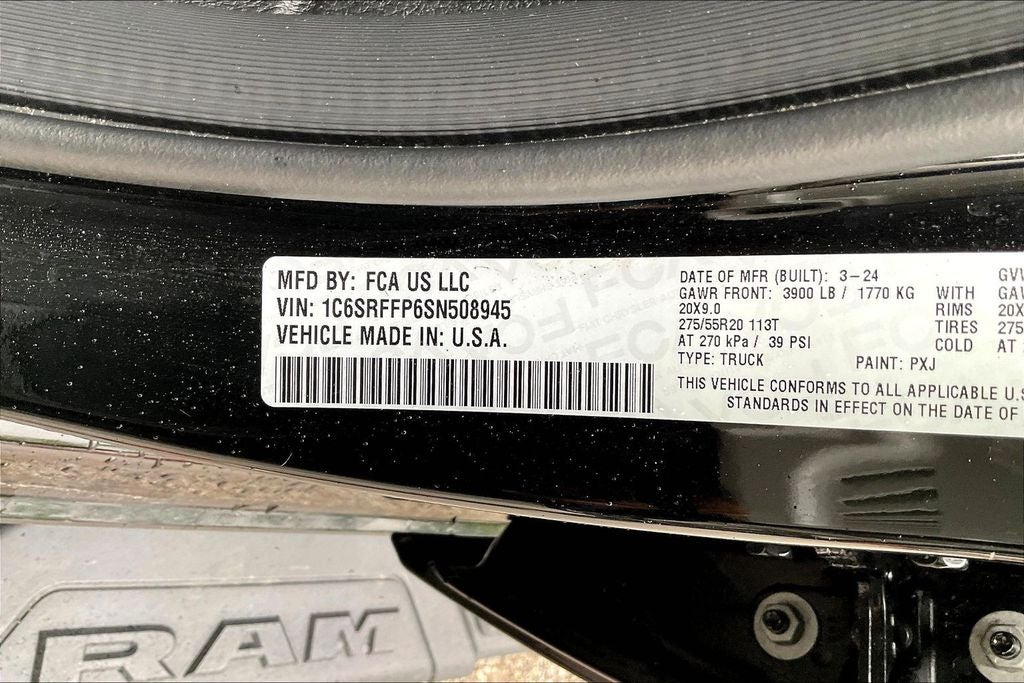 2025 RAM 1500 Big Horn/Lone Star