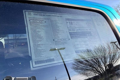 2026 RAM 1500 Big Horn/Lone Star