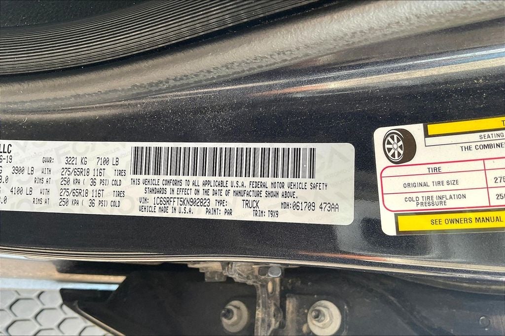 2019 RAM 1500 Big Horn/Lone Star