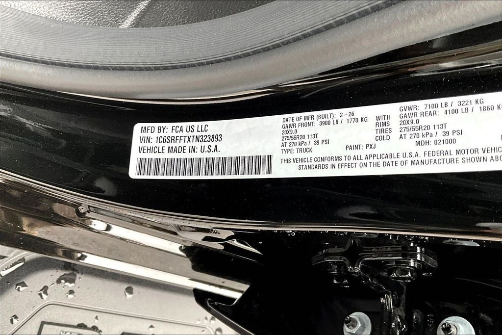 2026 RAM 1500 Big Horn/Lone Star