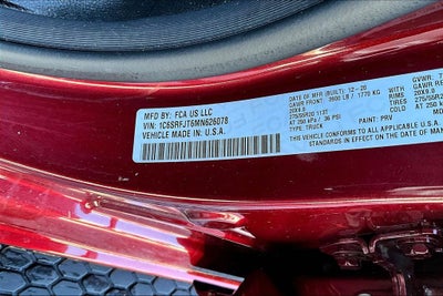 2021 RAM 1500 Laramie