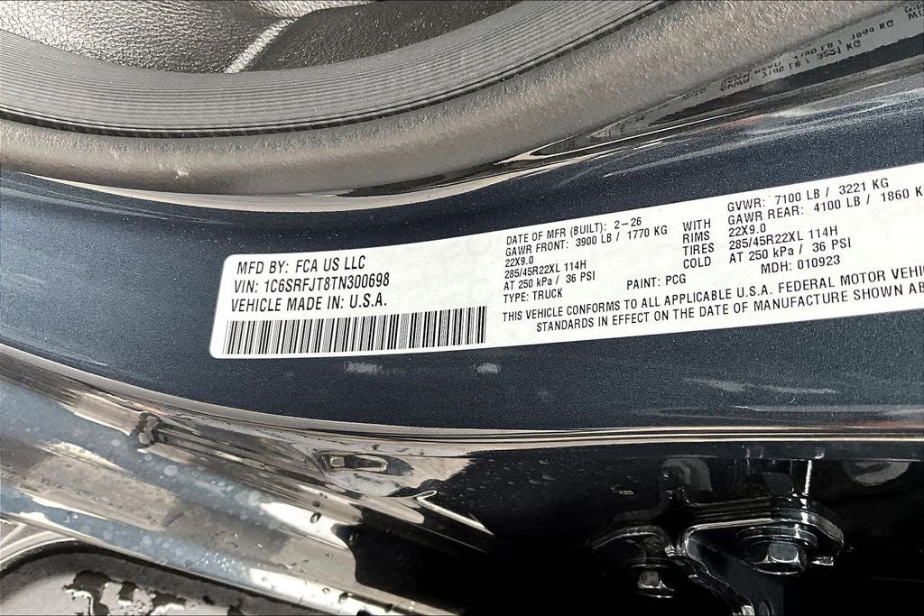 2026 RAM 1500 Laramie