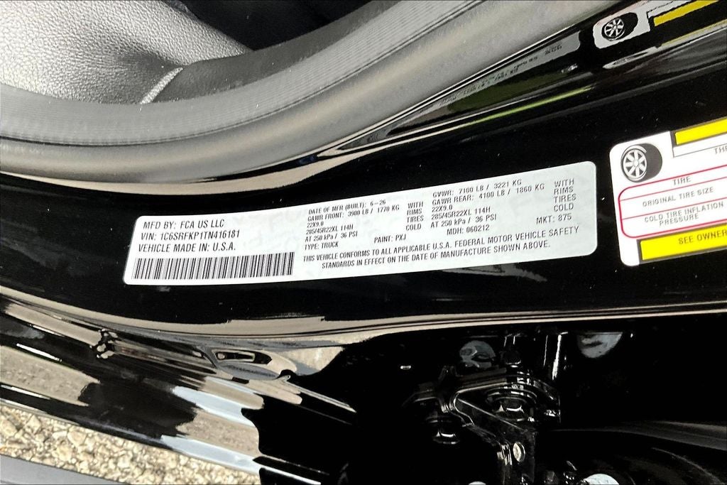 2026 RAM 1500 Tungsten