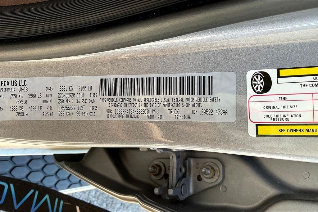 2019 RAM 1500 Limited