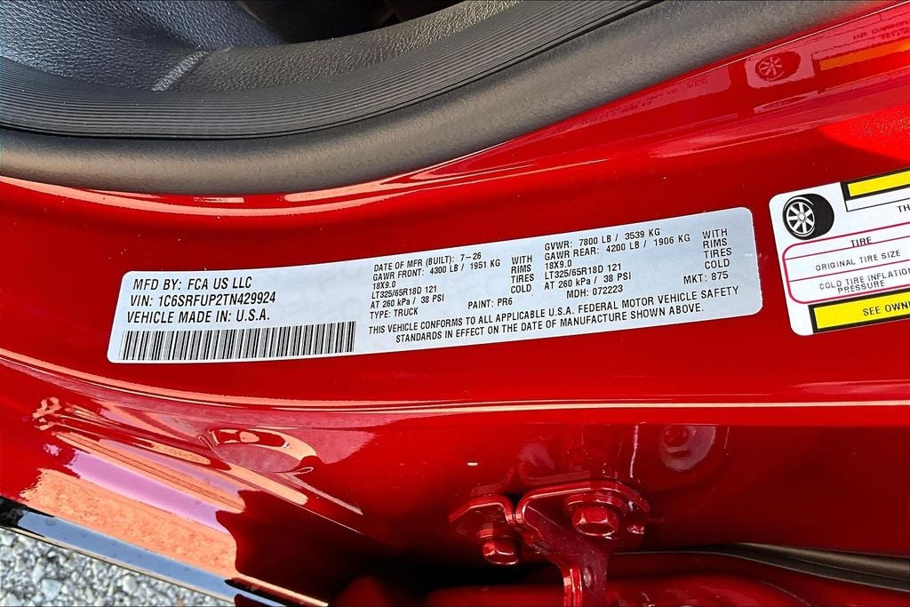 2026 RAM 1500 RHO