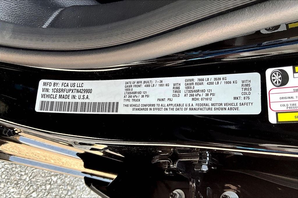 2026 RAM 1500 RHO