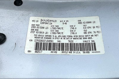 2007 Dodge Ram 2500 SLT