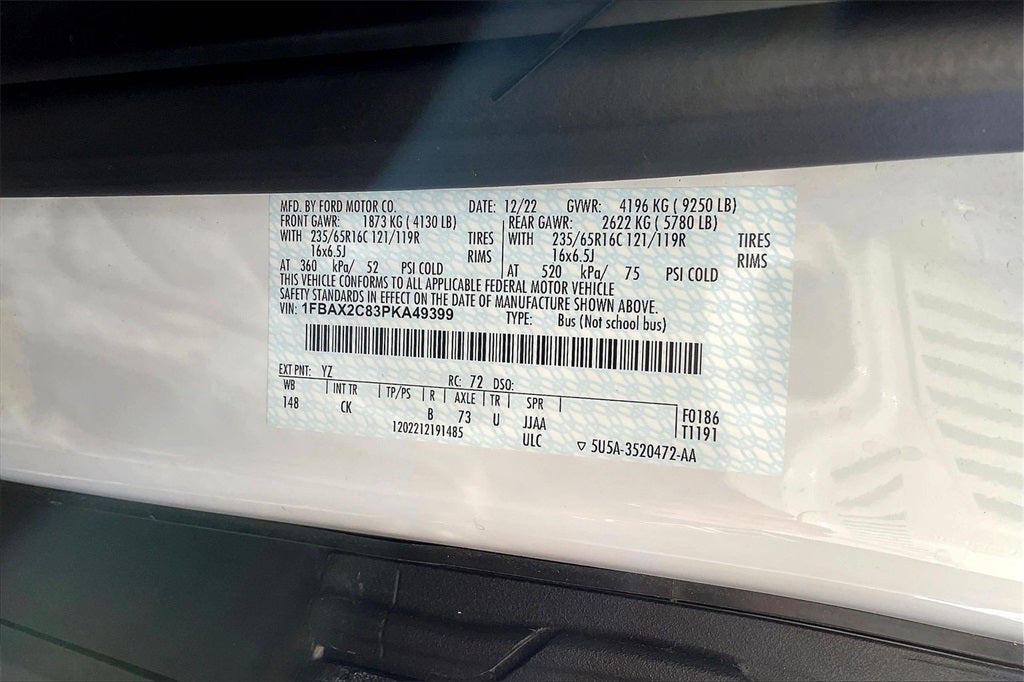 2023 Ford Transit-350 XLT