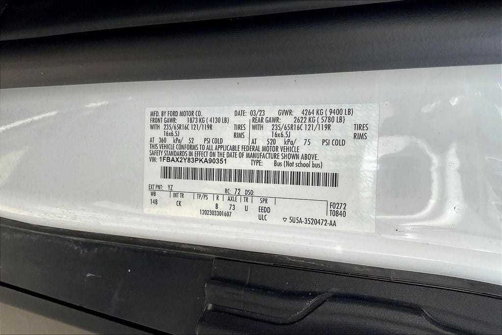 2023 Ford Transit-350 XLT