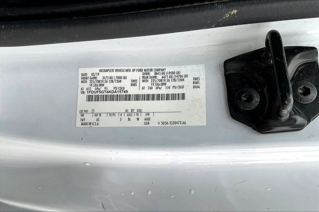 2019 Ford F-550SD XL DRW