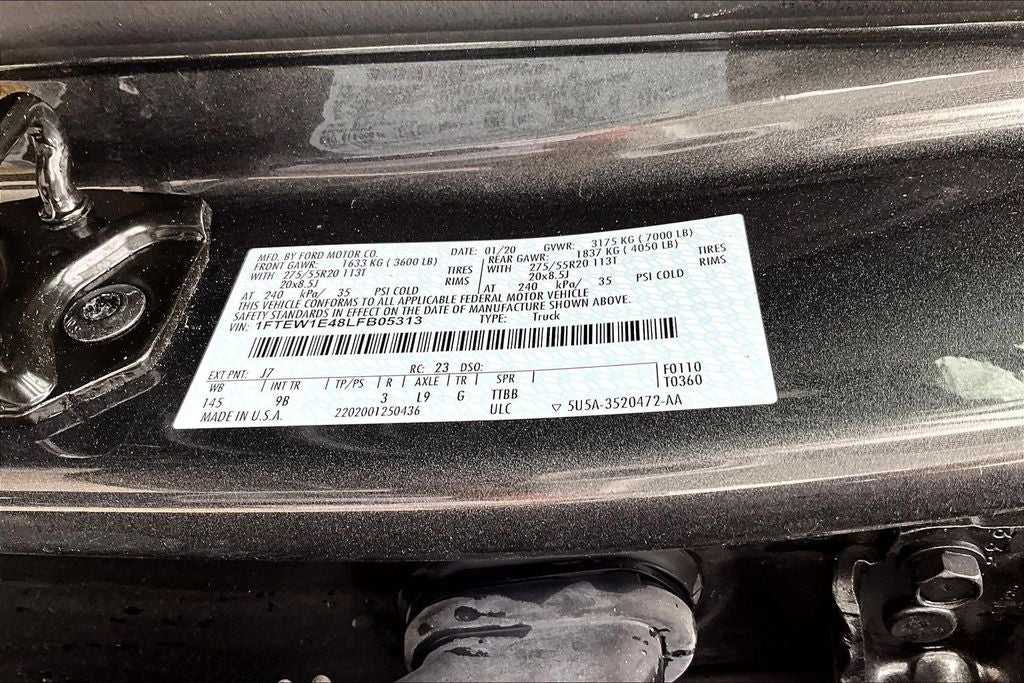 2020 Ford F-150 Platinum