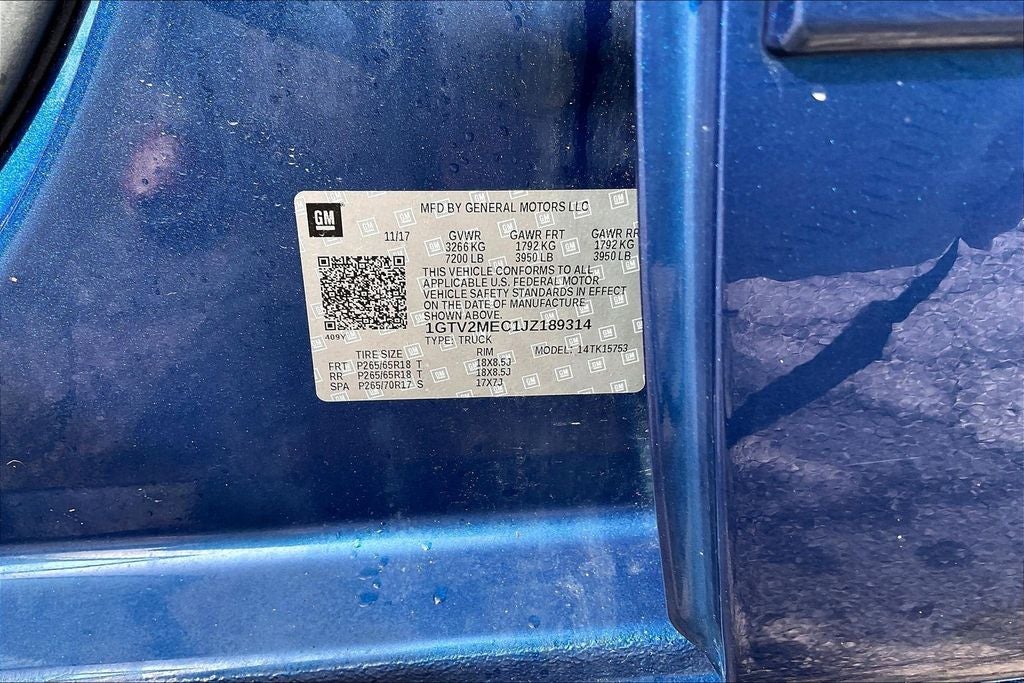 2018 GMC Sierra 1500 SLE