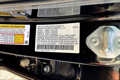 2024 Honda Accord EX