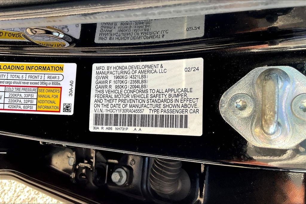 2024 Honda Accord EX