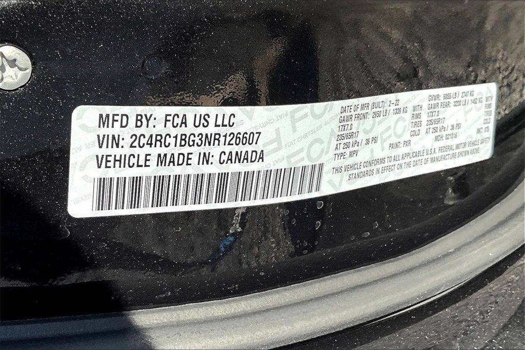 2022 Chrysler Pacifica Touring L