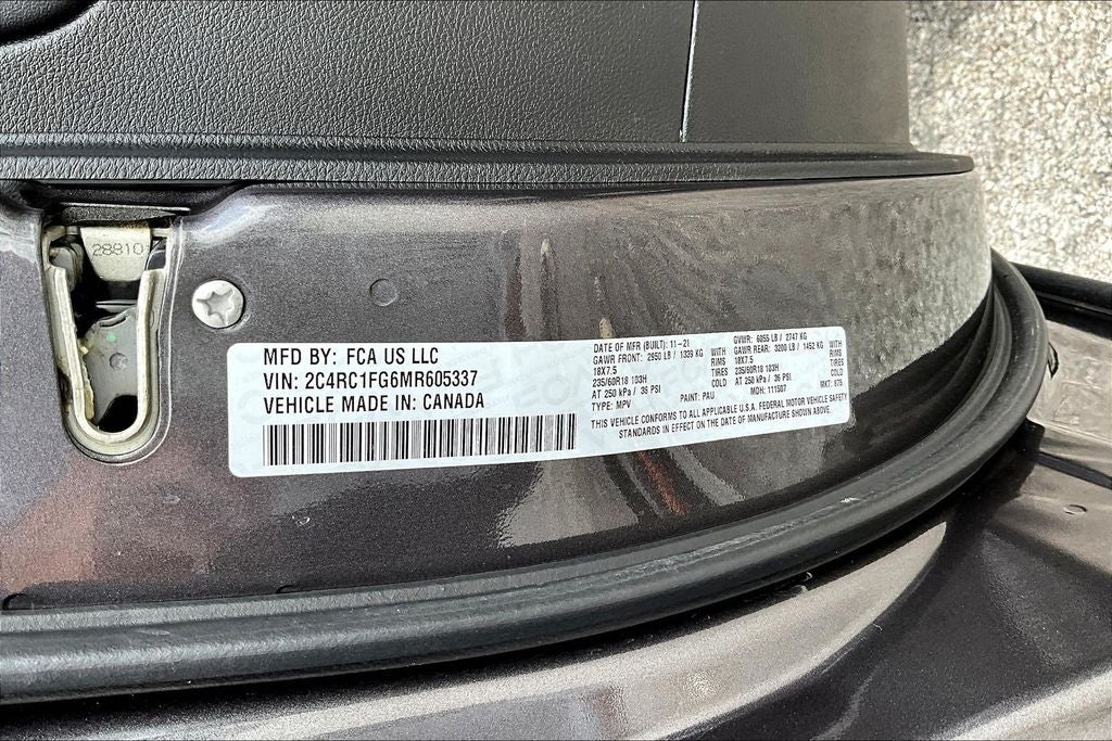2021 Chrysler Pacifica Touring