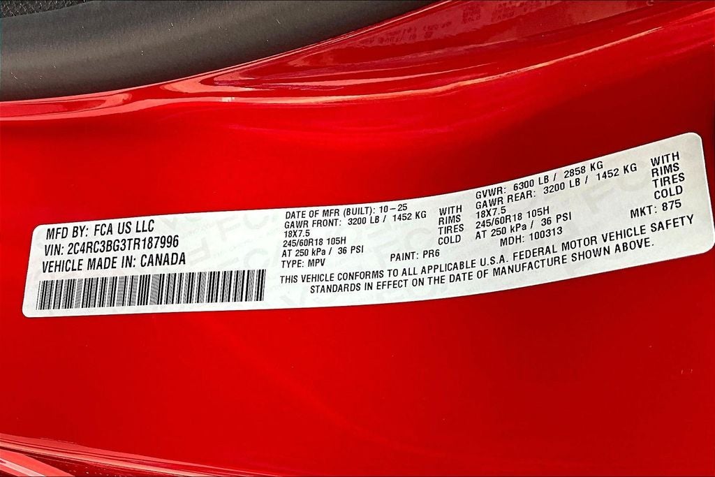 2026 Chrysler Pacifica Select